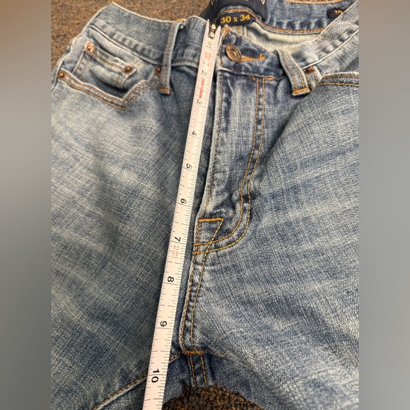 Lucky Brand Men's 30X34 (inseam 32) 410 Athletic Fit Mens Straight Jeans - Picture 12 of 14